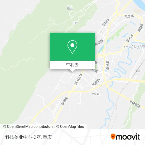 科技创业中心-D座地图