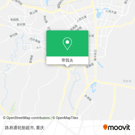 路易通轮胎超市地图