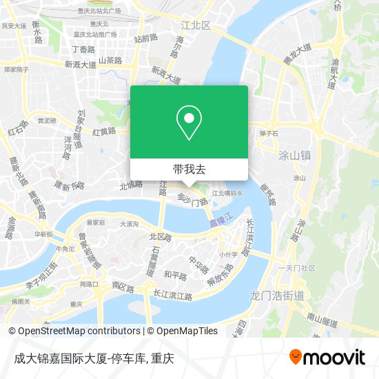成大锦嘉国际大厦-停车库地图