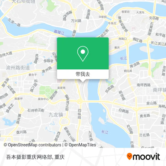 吾本摄影重庆网络部地图