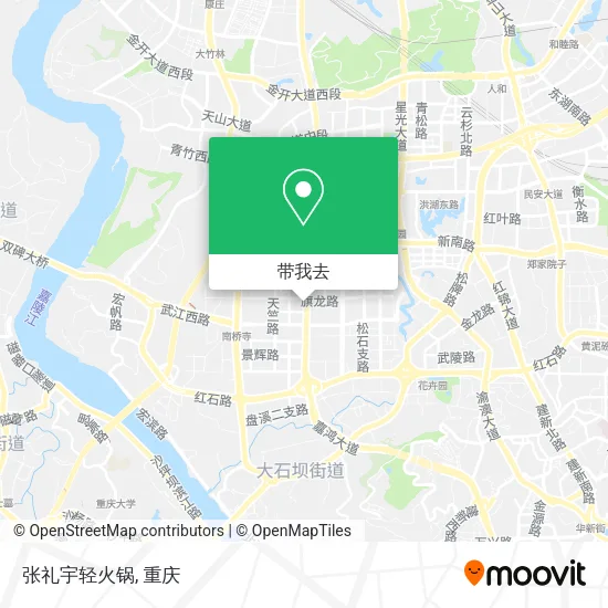 张礼宇轻火锅地图