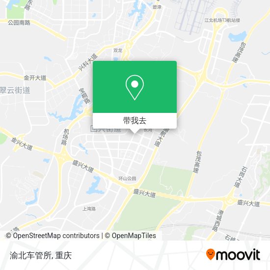 渝北车管所地图