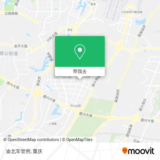 渝北车管所地图