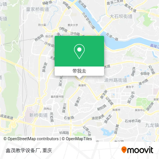 鑫茂教学设备厂地图