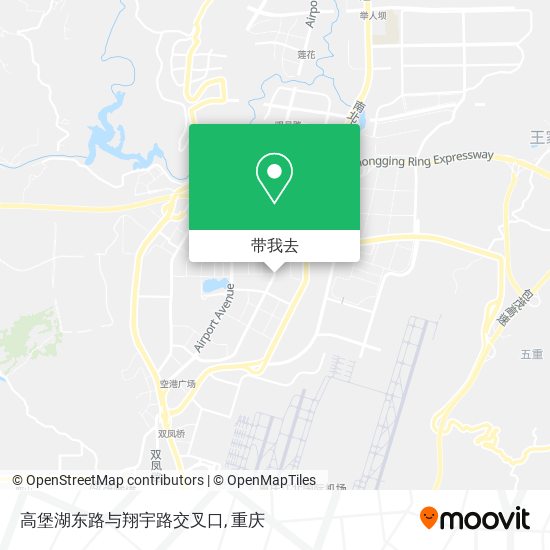 高堡湖东路与翔宇路交叉口地图