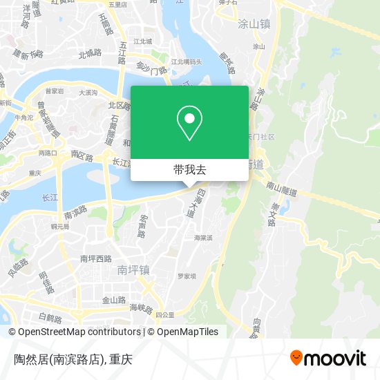陶然居(南滨路店)地图
