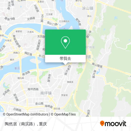 陶然居（南滨路）地图