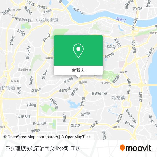 重庆理想液化石油气实业公司地图