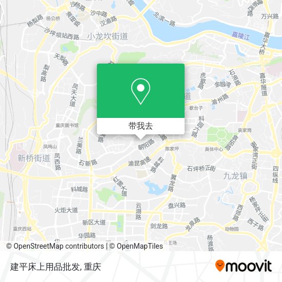 建平床上用品批发地图