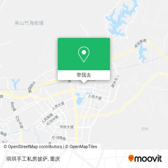 琪琪手工私房披萨地图