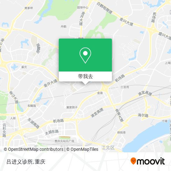 吕进义诊所地图