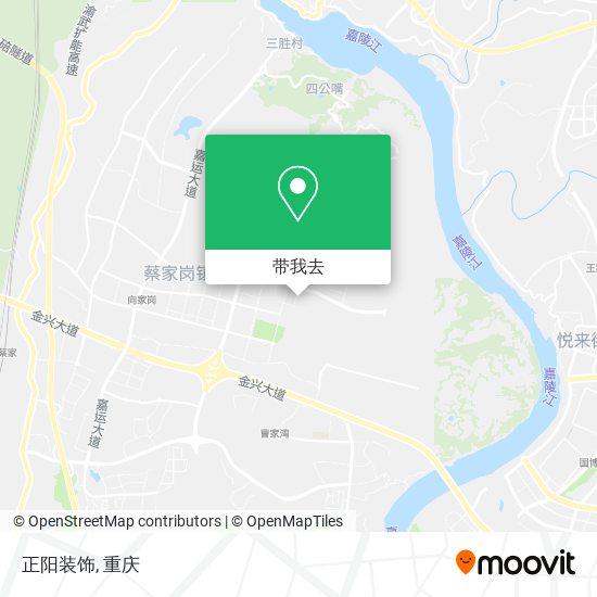 正阳装饰地图
