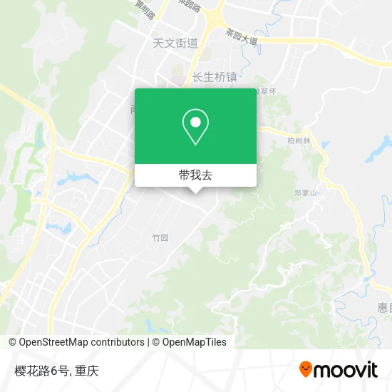 樱花路6号地图