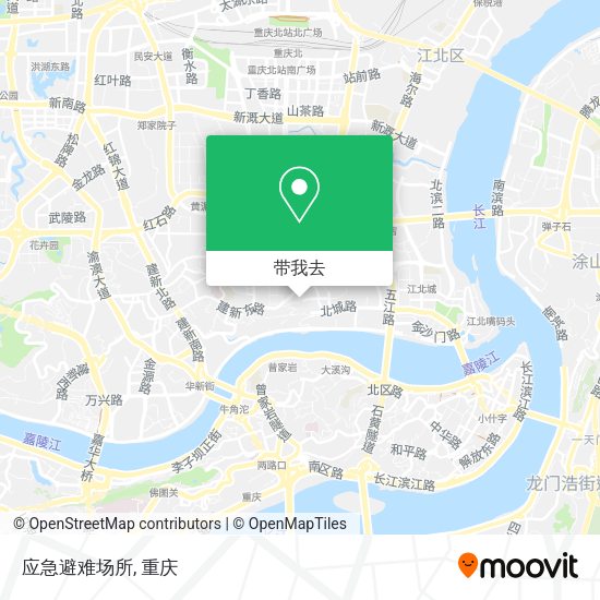 应急避难场所地图