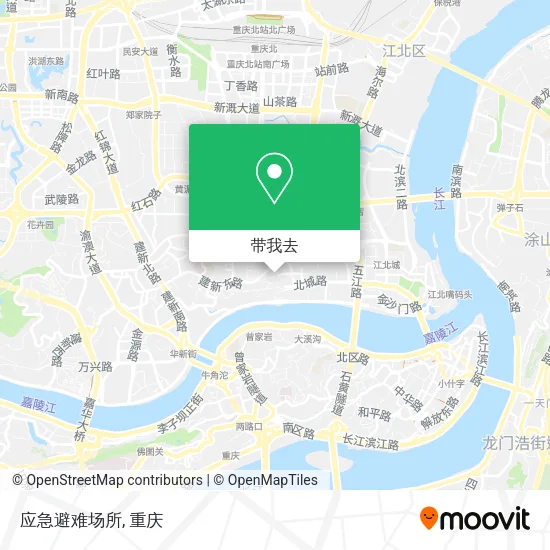 应急避难场所地图