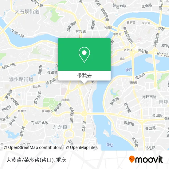 大黄路/菜袁路(路口)地图