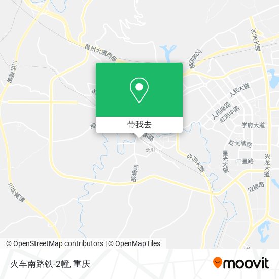 火车南路铁-2幢地图