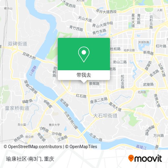 瑜康社区-南3门地图
