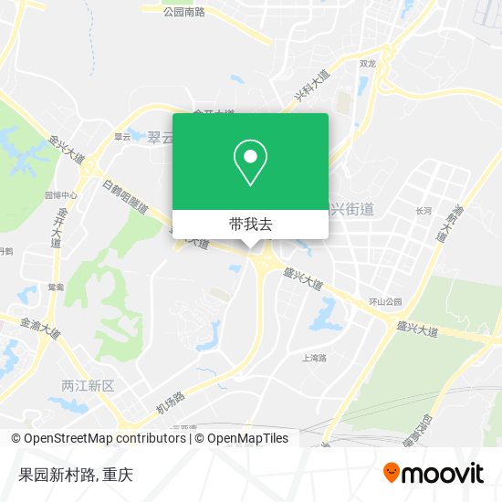 果园新村路地图