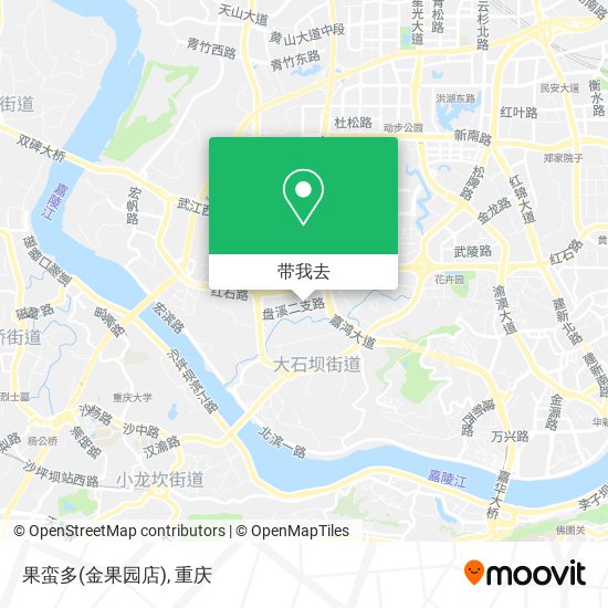 果蛮多(金果园店)地图
