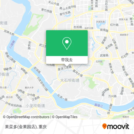 果蛮多(金果园店)地图