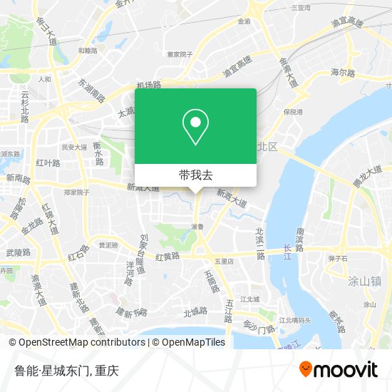 鲁能·星城东门地图