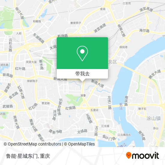 鲁能·星城东门地图
