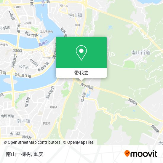南山一棵树地图