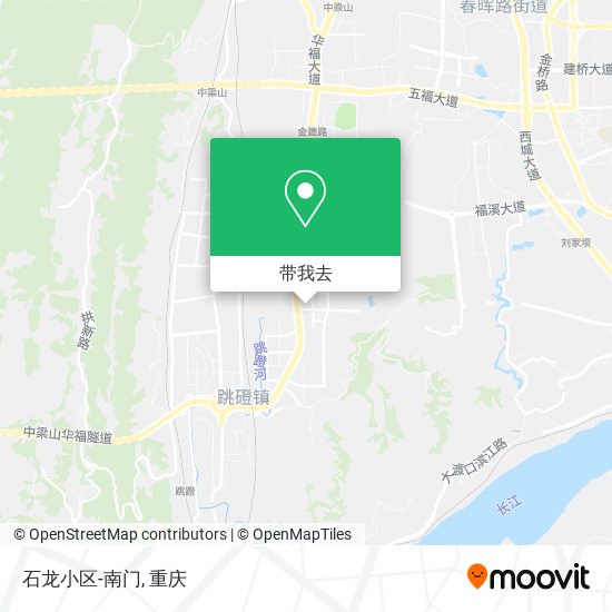 石龙小区-南门地图