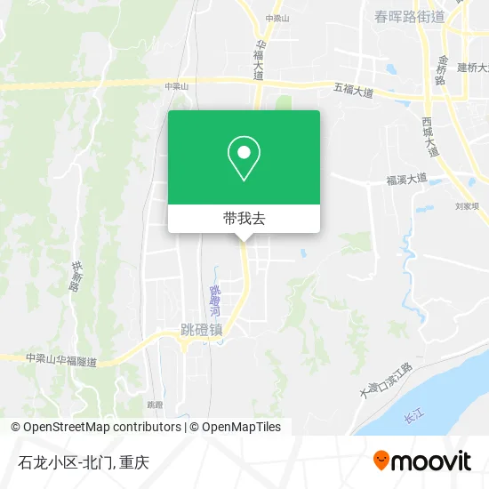 石龙小区-北门地图