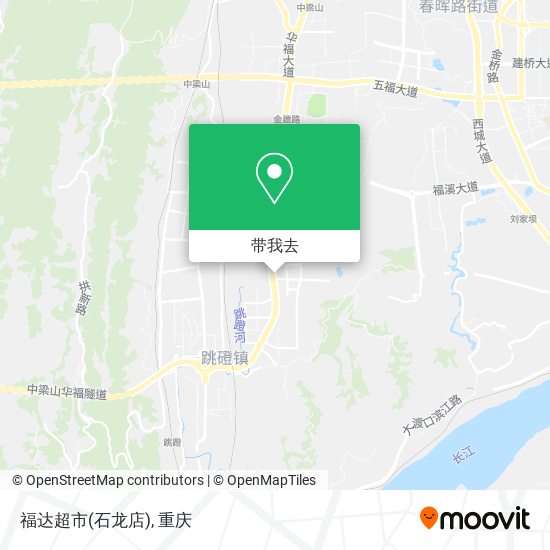 福达超市(石龙店)地图