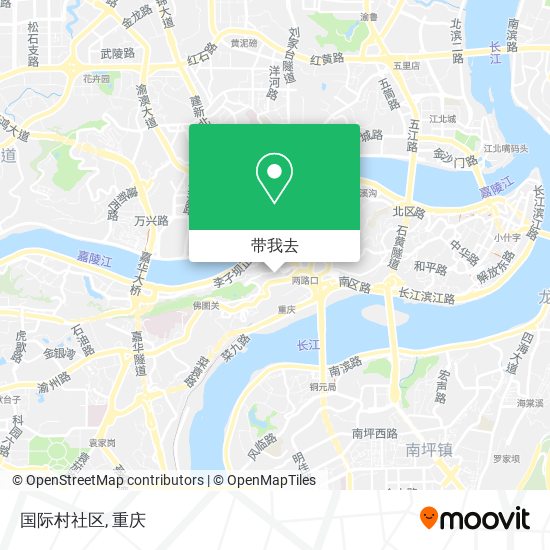 国际村社区地图