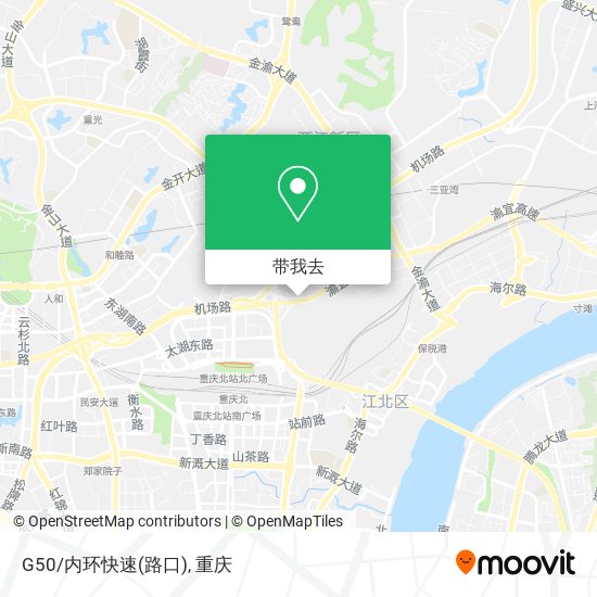 G50/内环快速(路口)地图