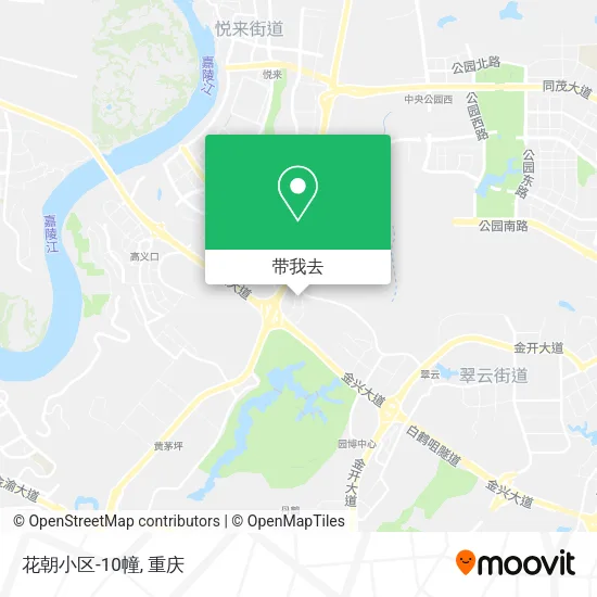 花朝小区-10幢地图