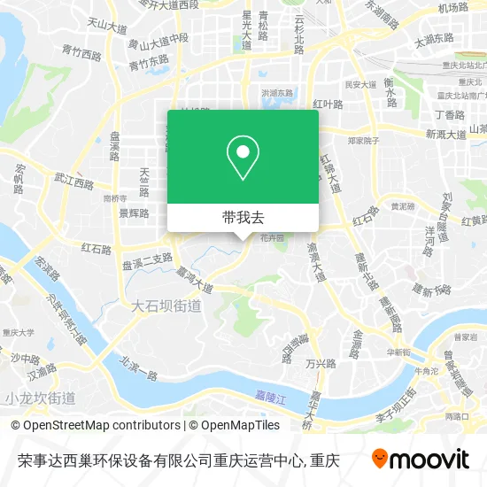 荣事达西巢环保设备有限公司重庆运营中心地图