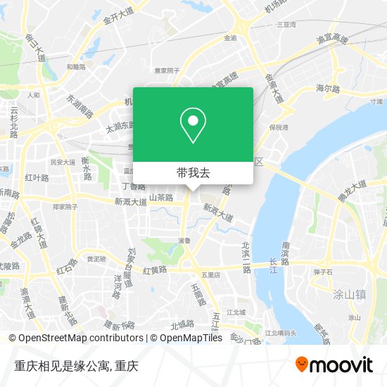 重庆相见是缘公寓地图