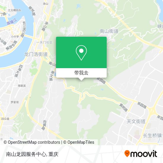 南山龙园服务中心地图