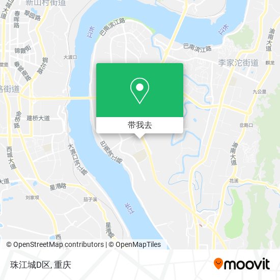 珠江城D区地图