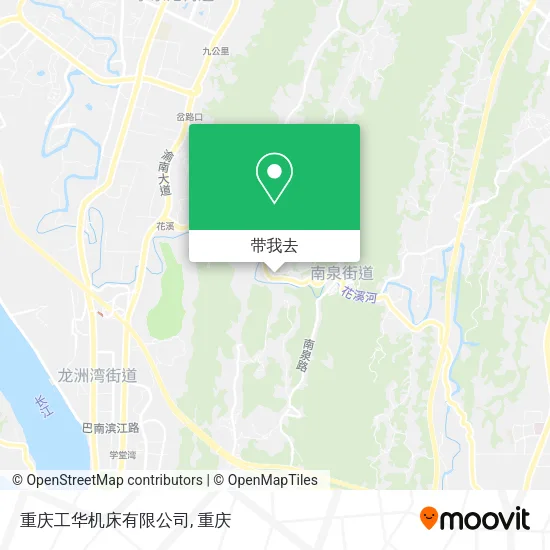 重庆工华机床有限公司地图