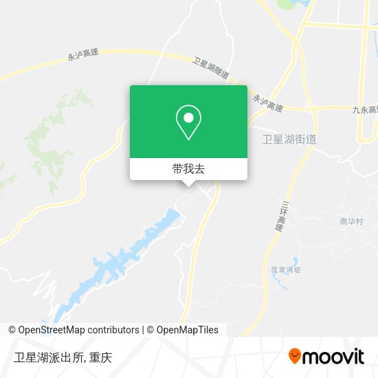 卫星湖派出所地图