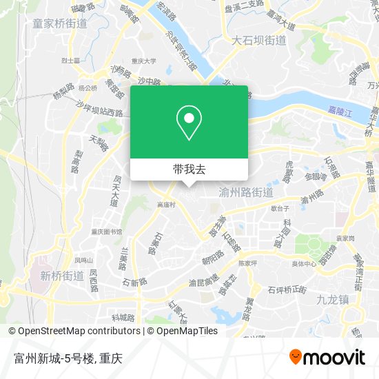 富州新城-5号楼地图
