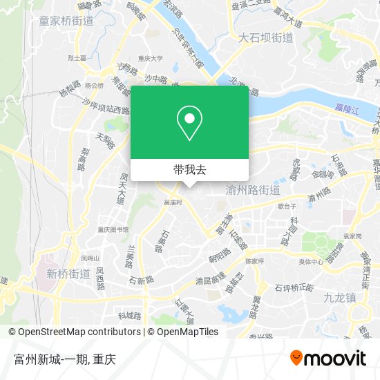 富州新城-一期地图