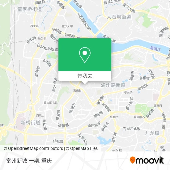 富州新城-一期地图