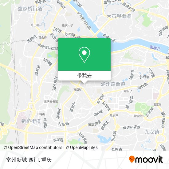 富州新城-西门地图