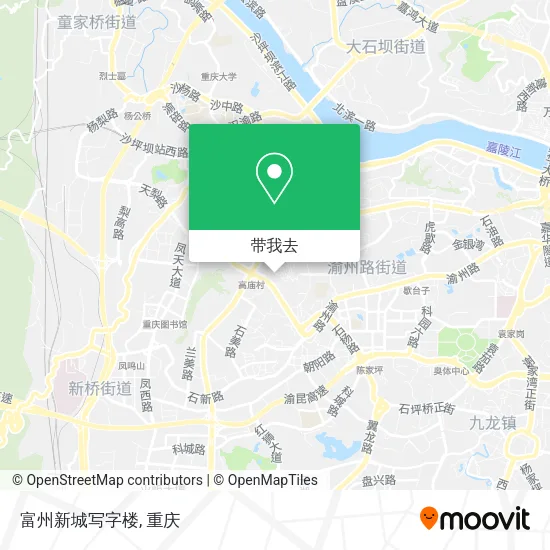 富州新城写字楼地图