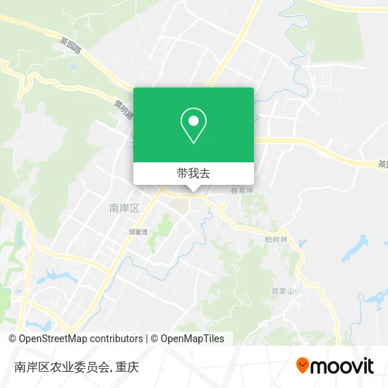 南岸区农业委员会地图