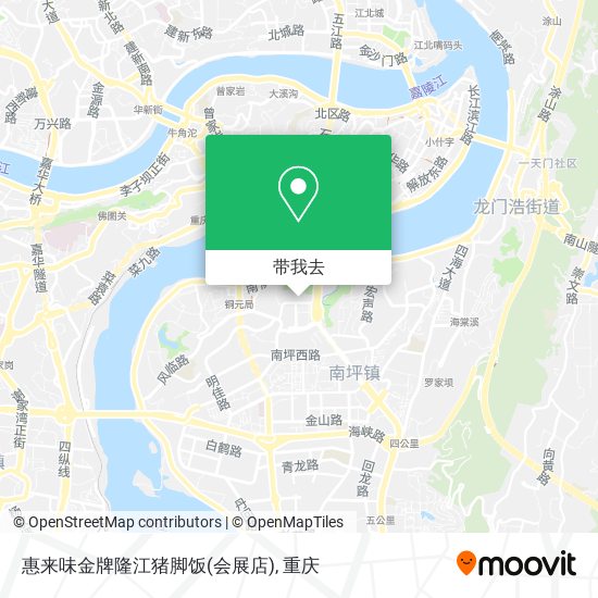 惠来味金牌隆江猪脚饭(会展店)地图