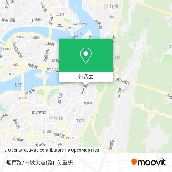 烟雨路/南城大道(路口)地图