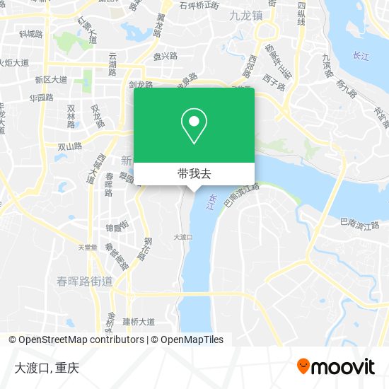大渡口地图
