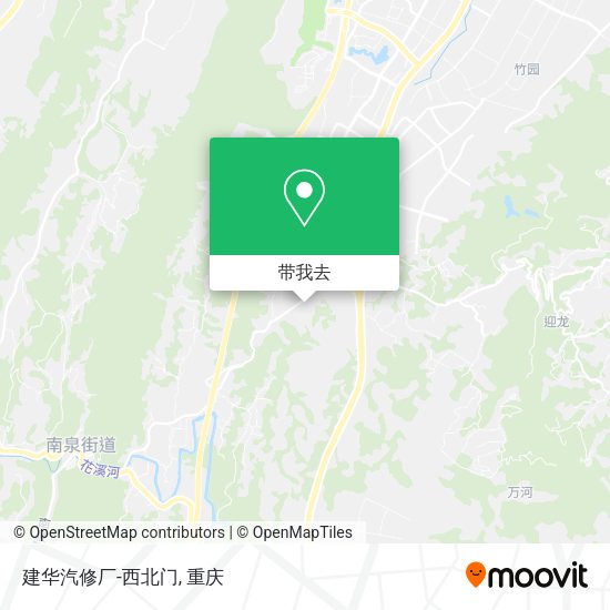 建华汽修厂-西北门地图